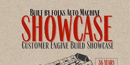 Customer Engine Build Showcase