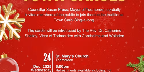 Todmorden Town Carol Service