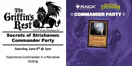 Secrets of Strixhaven: Commander Party