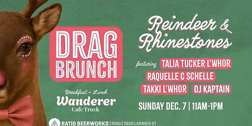 Reindeer & Rhinestones Drag Brunch