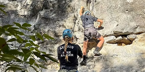 Rock Climbing with the Rangers