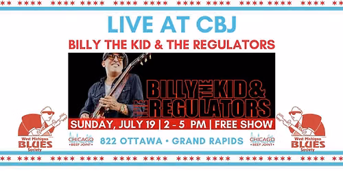 LIVE at CBJ: WMBS Cottage Fever Celebrity Blues Jam with Billy the Kid & the Regulators