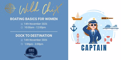 Boating Basics and Dock to Destination - Auckland