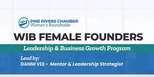  WIB Female Founders Leadership & Business Growth Program - SAVE THE DATE
