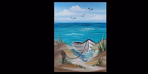 \ud83c\udfd6\ufe0f\ud83d\udc1a Paint and Sip: Beach Treasure: Coming Ashore \ud83d\udc1a\ud83c\udfd6\ufe0f