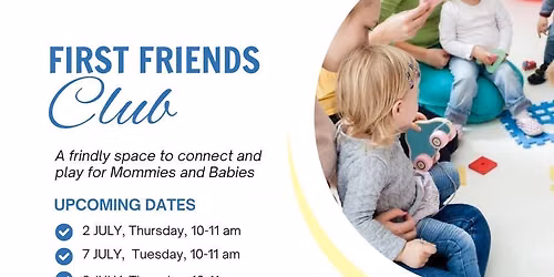 First Friends Club - Summer Playgroup (Feketerig\u00f3 Campus)