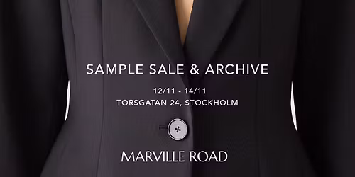 SAMPLE SALE & ARCHIVE | STOCKHOLM