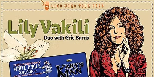 Lily Vakili at The White Eagle with Karyn Ann!