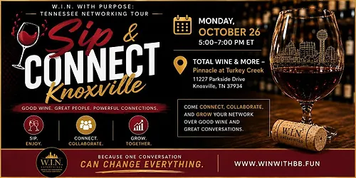 Sip & Connect Knoxville Where Conversations Turn Into Connections