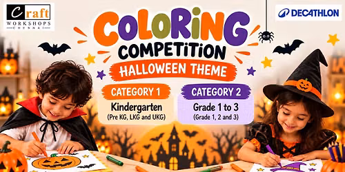 Coloring Competition by Craft Workshops Chennai