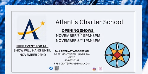 Atlantis Charter School art show
