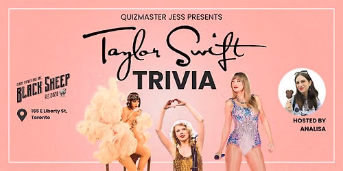 Taylor Swift Trivia at Black Sheep