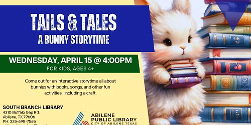 Tails & Tales: A Bunny Storytime (South Branch)