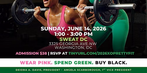 Pretty Fit & Fierce:  A SWEAT DC Experience