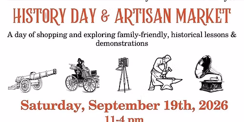 HISTORY DAY & ARTISAN MARKET