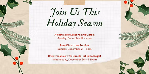 Christmas Eve Service at St. Liz 