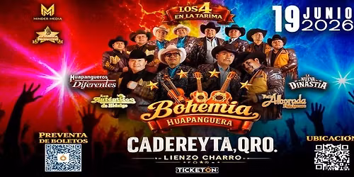 BOHEMIA HUAPANGUERA - LOS 4 EN LA TARIMA