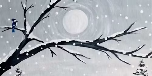"Fox in the Snow", a BYOB PAINT & SIP with Lisa