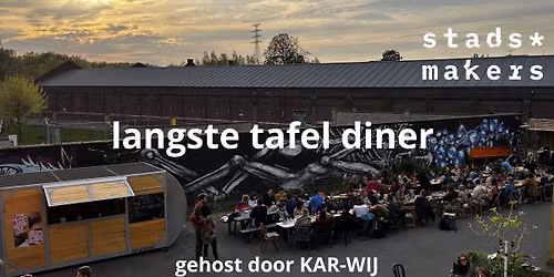 Langste tafel diner & concert * Stadsmakers