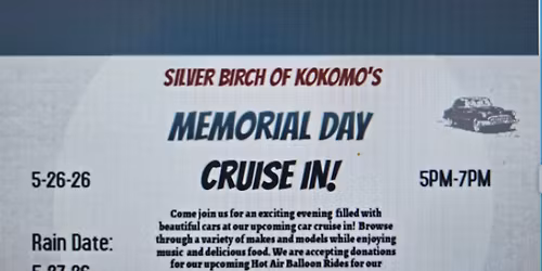 Memorial Day Cruise In!