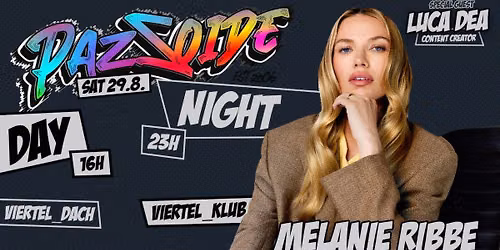 PazZoide Day & Night w\/ Melanie Ribbe & Luca Dea