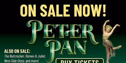 Ballet West - Peter Pan at Capitol Theatre - Salt Lake City