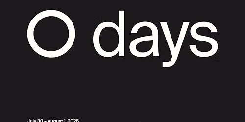 O DAYS 2026 - FRIDAY & SATURDAY - 2 DAY TICKET