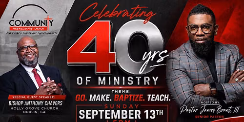 40th Anniversary Celebration 
