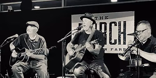 One Dime Band Acoustic Blues Trio w\/ Very Special Guest Johnny Blue Horn LIVE in the FrontRoom!