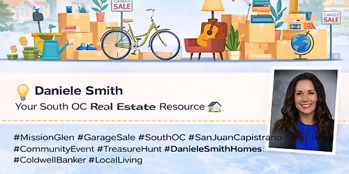 Mission Glen in San Juan Capistrano Garage Sale