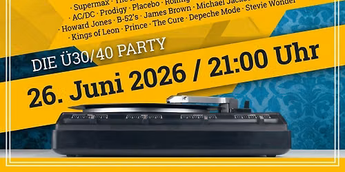 Elternabend - Die \u00dc30\/\u00dc40 Party