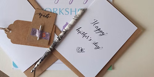 Introduction to Pointed Pen Calligraphy Workshop at Abbot House, Dunfermline
