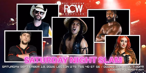 RCW SATURDAY NIGHT SLAM