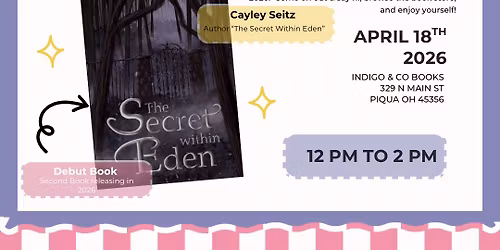 Signing Event w\/ Author Caylee Seitz & Filthy Fizz Co Pop Up