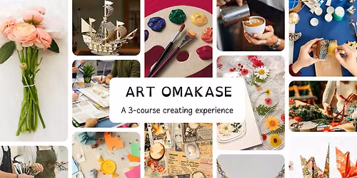 Art Omakase: a 3-course creating experience at Viral Indoor Picnic Caf\u00e9