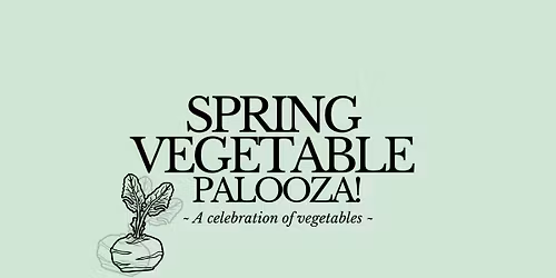 Spring Vegetable Palooza!