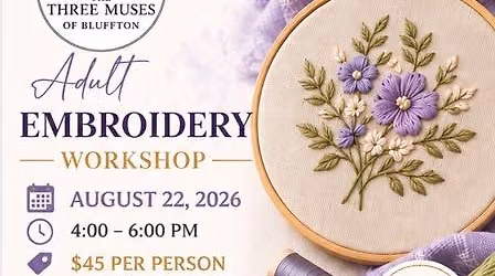 Adult Embroidery Workshop