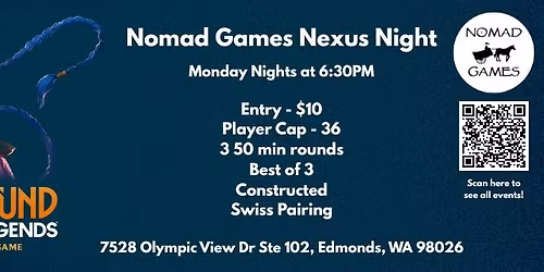 Nomad Games Nexus Nights