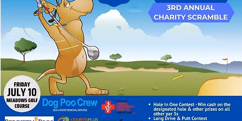 Dog Poo Crew's 3rd Annual "Fore the Paws" Charity Golf Scramble