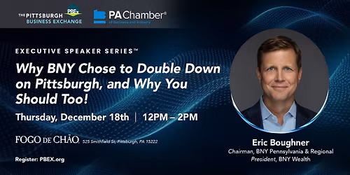 Executive Speaker Series\u2122 with Eric Boughner