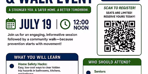 Free Community Fall Prevention & Walk Event