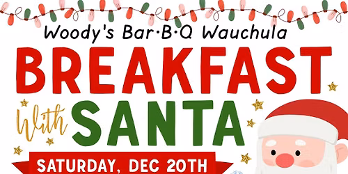 Woody\u2019s Bar\u2022B\u2022Q Wauchula Breakfast with Santa