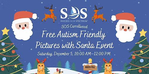 Free Autism Pictures with Santa Event