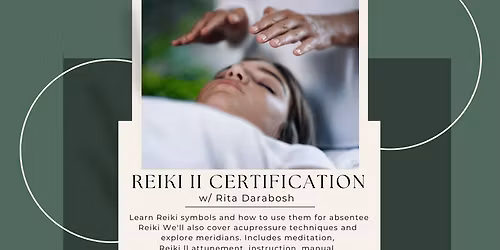 Reiki II Certification