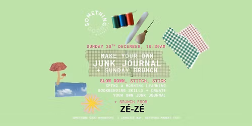 Make You Own Junk Journal + Sunday Brunch - Twixmas Special