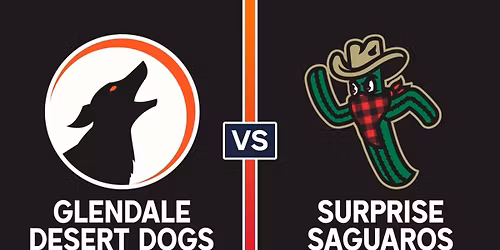 Parking Surprise Saguaros at Glendale Desert Dogs