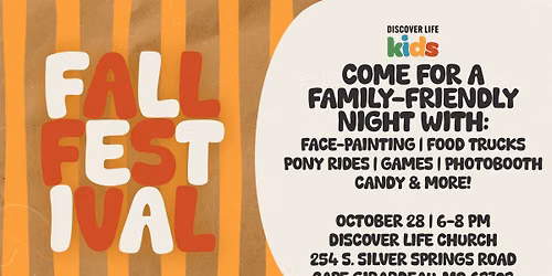Discover Life Kids Fall Festival