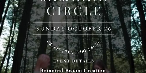 Botanical Broom Making Samhain Circle