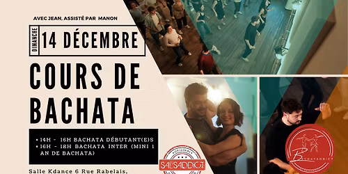 Bachata - Ateliers du mois de d\u00e9cembre