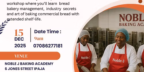 physical training Workshop on commercial bread production